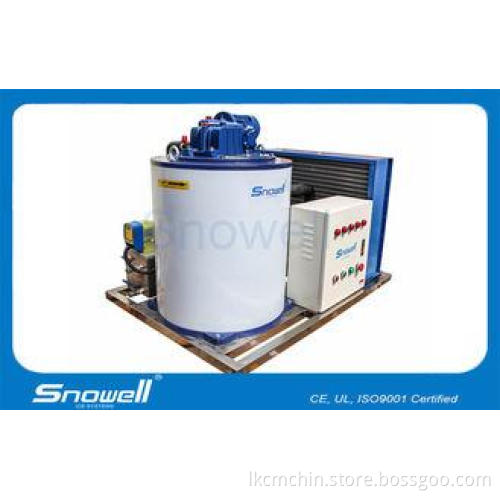 1.5T Small Flake Ice Machine For Fruits And Vegetables With